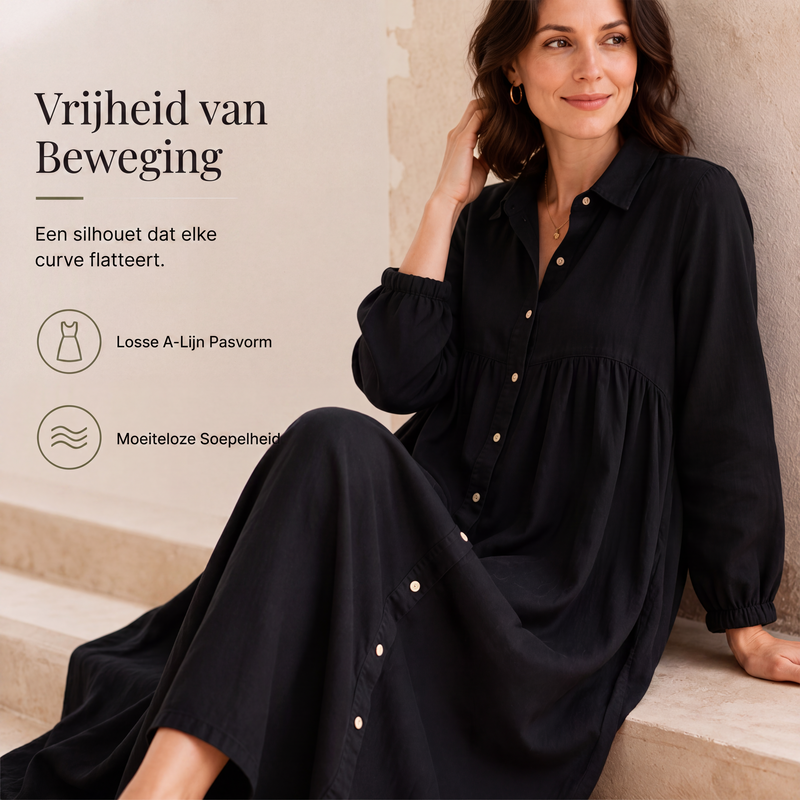 👖 TIJDELIJK 50% KORTING! ✨Maxi-jurk voor moeiteloos comfort