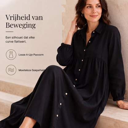 👖 TIJDELIJK 50% KORTING! ✨Maxi-jurk voor moeiteloos comfort