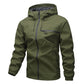 Waterdichte outdoorjas met capuchon voor heren