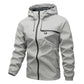 Waterdichte outdoorjas met capuchon voor heren